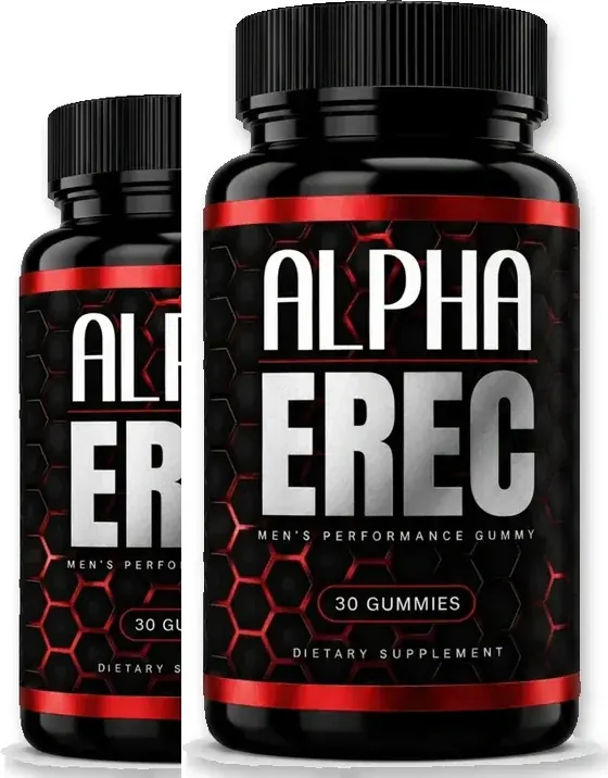 2 bottles of Alpha Erec gummies