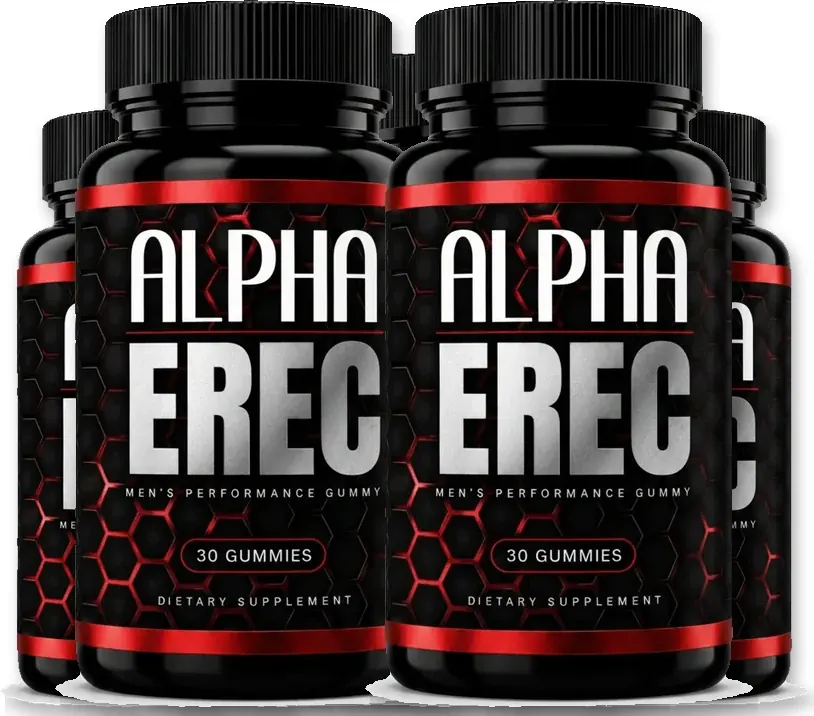 6 bottles of Alpha Erec gummies